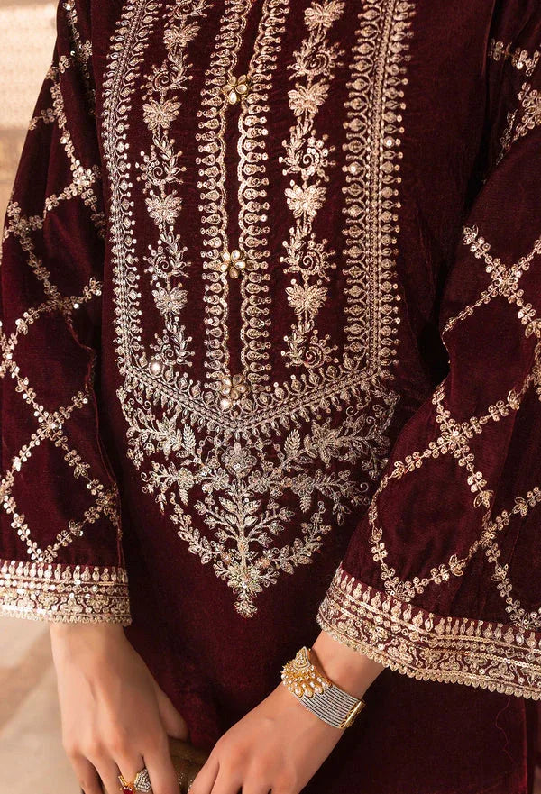 Adans Libas | Velvet 25 | 7528 V - Rang-e-Khaas