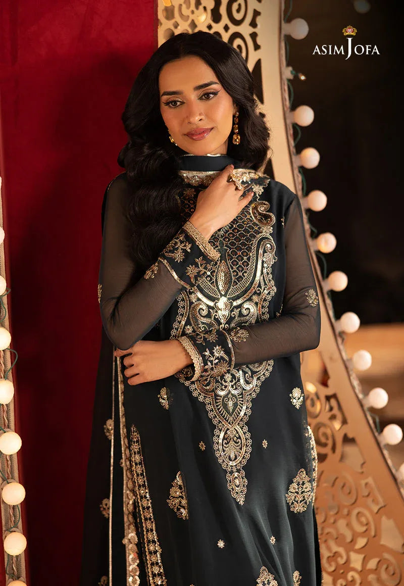 Asim Jofa | Festive Collection 25 | AJLLF-08 - Rang-e-Khaas