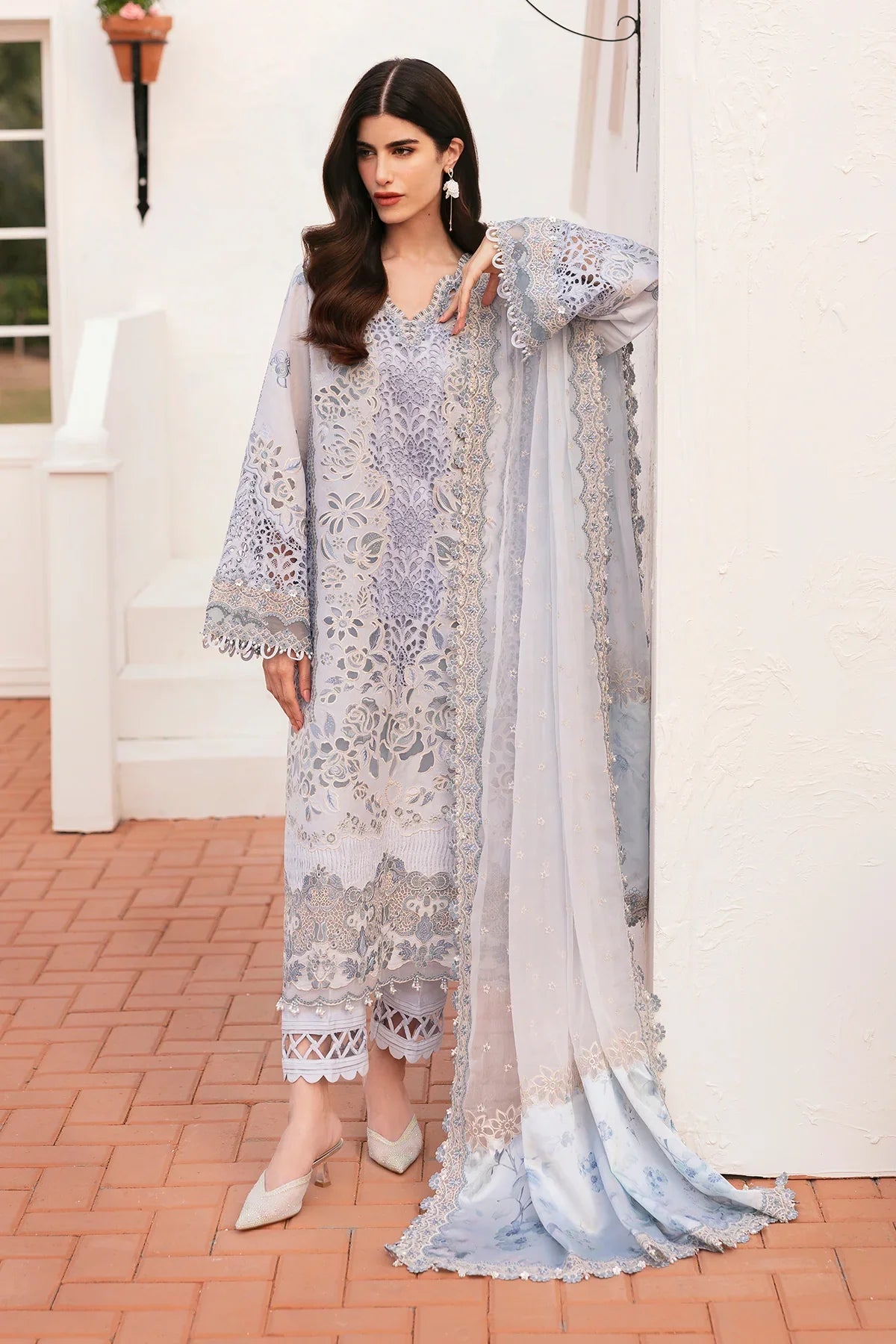 Baroque | Eid Lawn | EMBROIDERED LAWN EL-D02