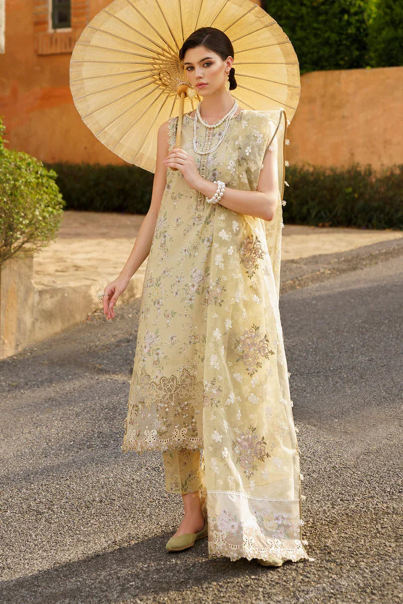 Baroque | Luxury Pret 24 | LAWN UF-584 - Rang-e-Khaas