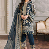 BAROQUE |EMBROIDERED CHIFFON CH12-01
