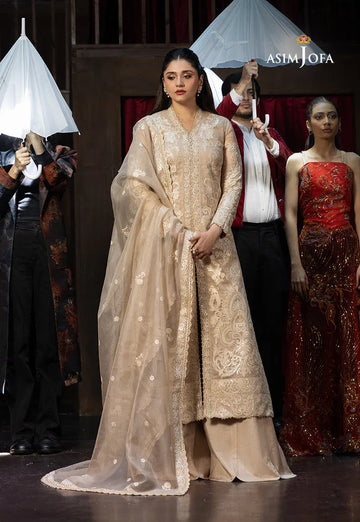 Asim Jofa | Festive Collection 25 | AJLLF-20 - Rang-e-Khaas