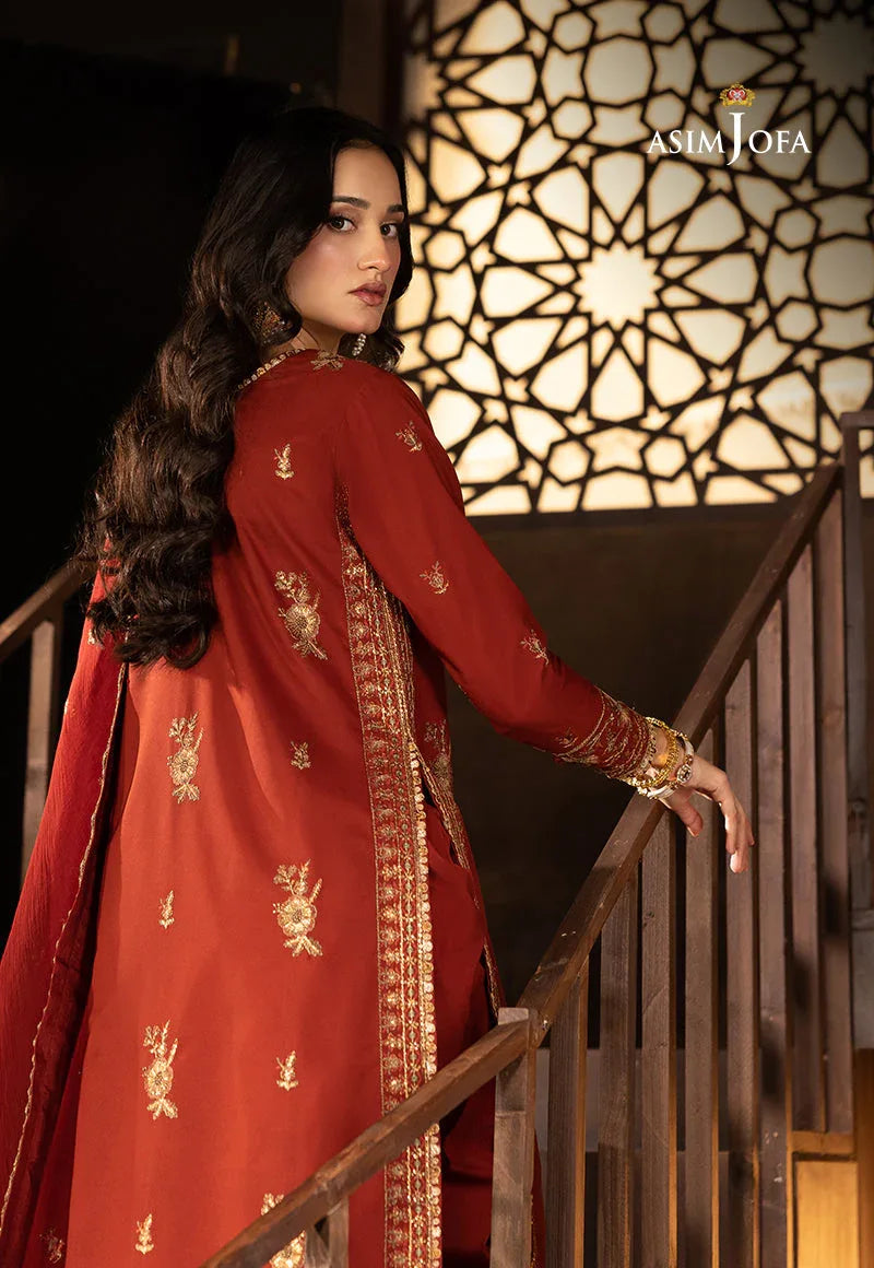 Asim Jofa | Festive Collection 25 | AJLLF-18 - Rang-e-Khaas