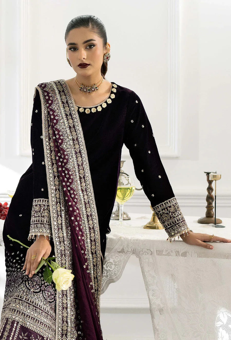 Adans Libas | Velvet 25 | VELVET 7780 - Rang-e-Khaas