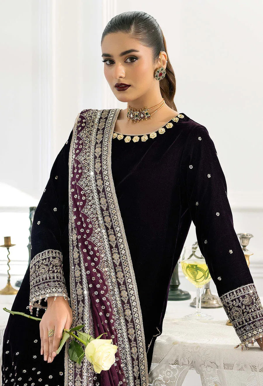 Adans Libas | Velvet 25 | VELVET 7780 - Rang-e-Khaas