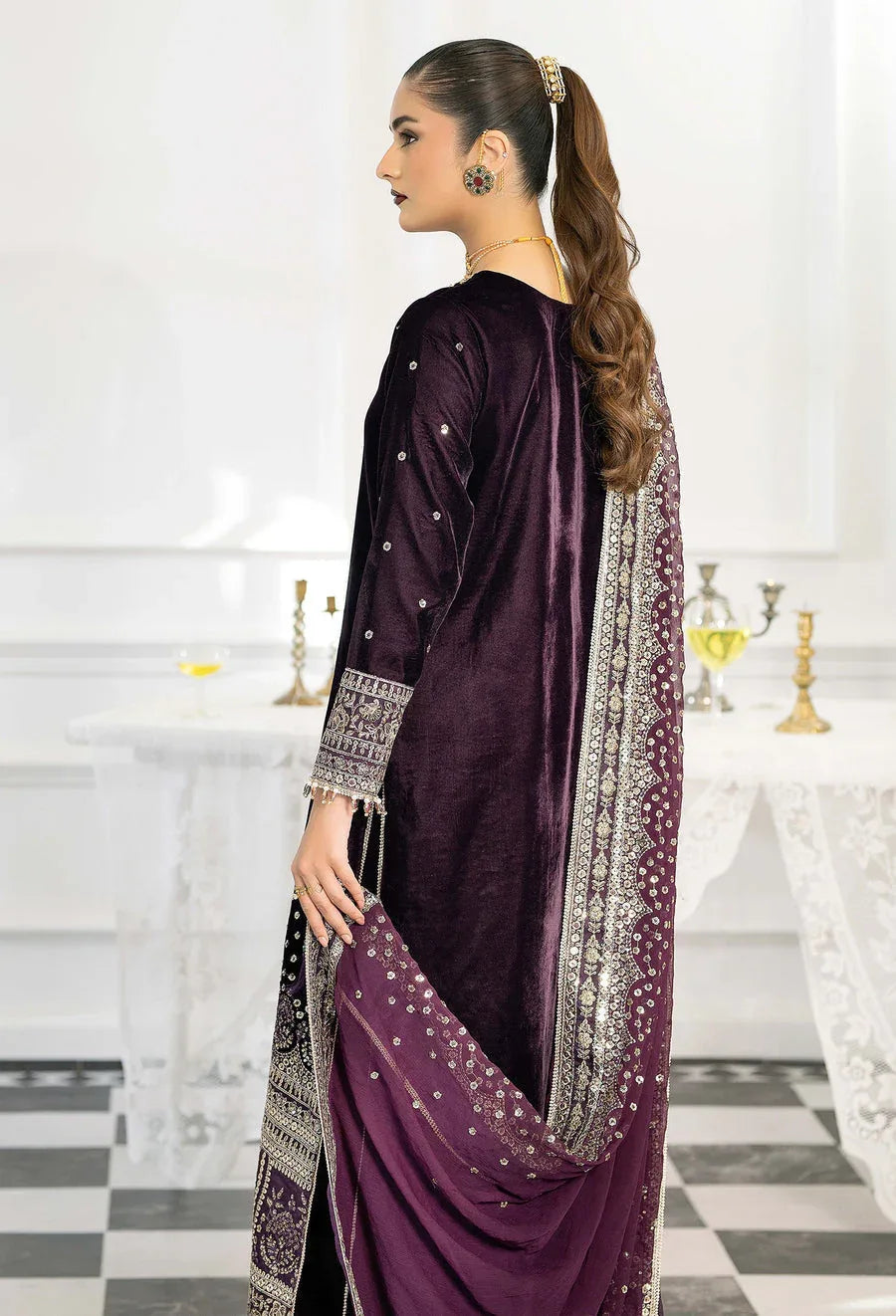 Adans Libas | Velvet 25 | VELVET 7780 - Rang-e-Khaas