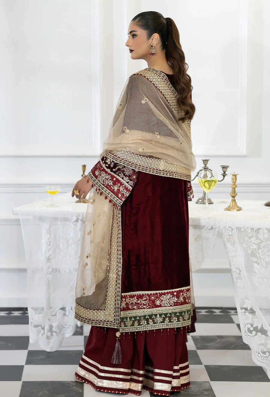 Adans Libas | Velvet 25 | VELVET 7781 - Rang-e-Khaas