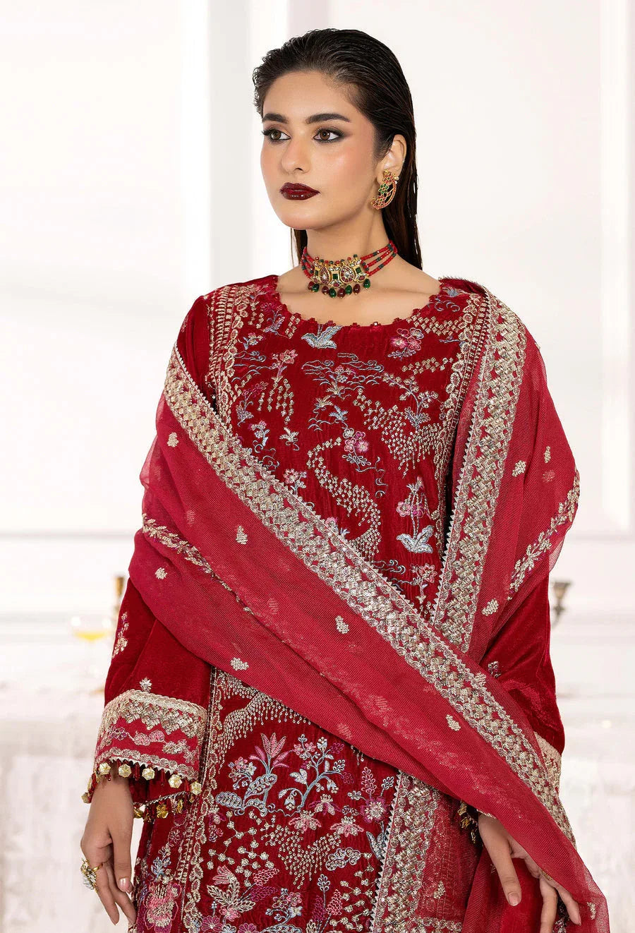 Adans Libas | Velvet 25 | VELVET 7784 - Rang-e-Khaas