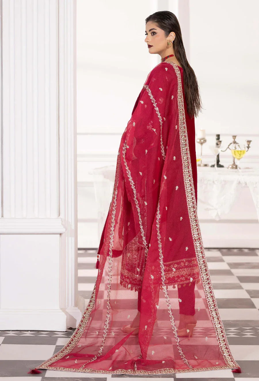 Adans Libas | Velvet 25 | VELVET 7784 - Rang-e-Khaas