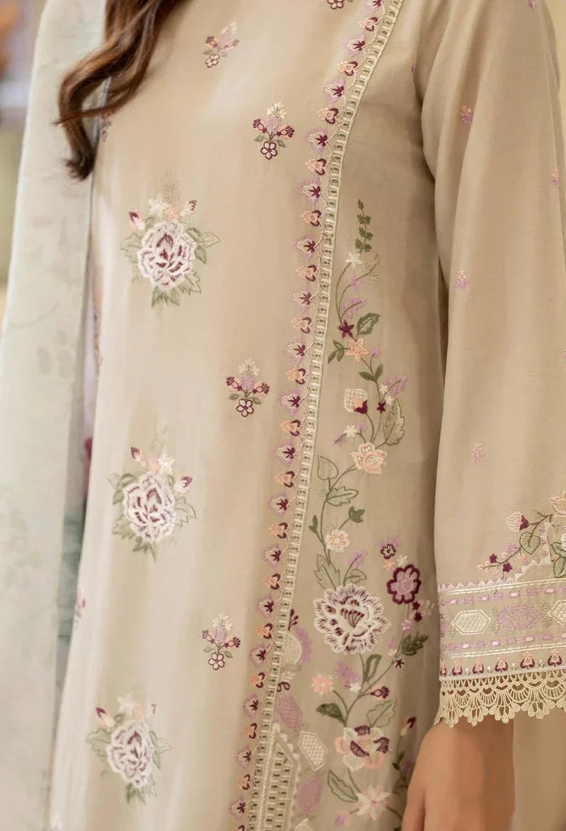 Adans Libas | Stitched Embroidered Lawn 3pc| LAWN 1216 - Rang-e-Khaas