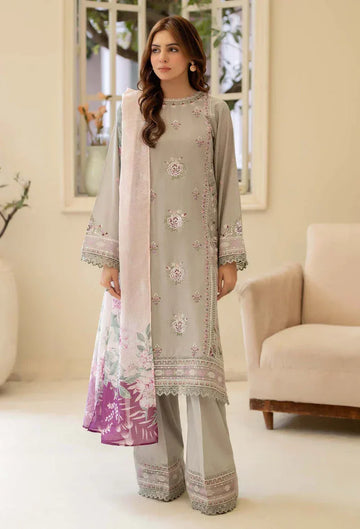 Adans Libas | Stitched Embroidered Lawn 3pc| LAWN 1216 - Rang-e-Khaas