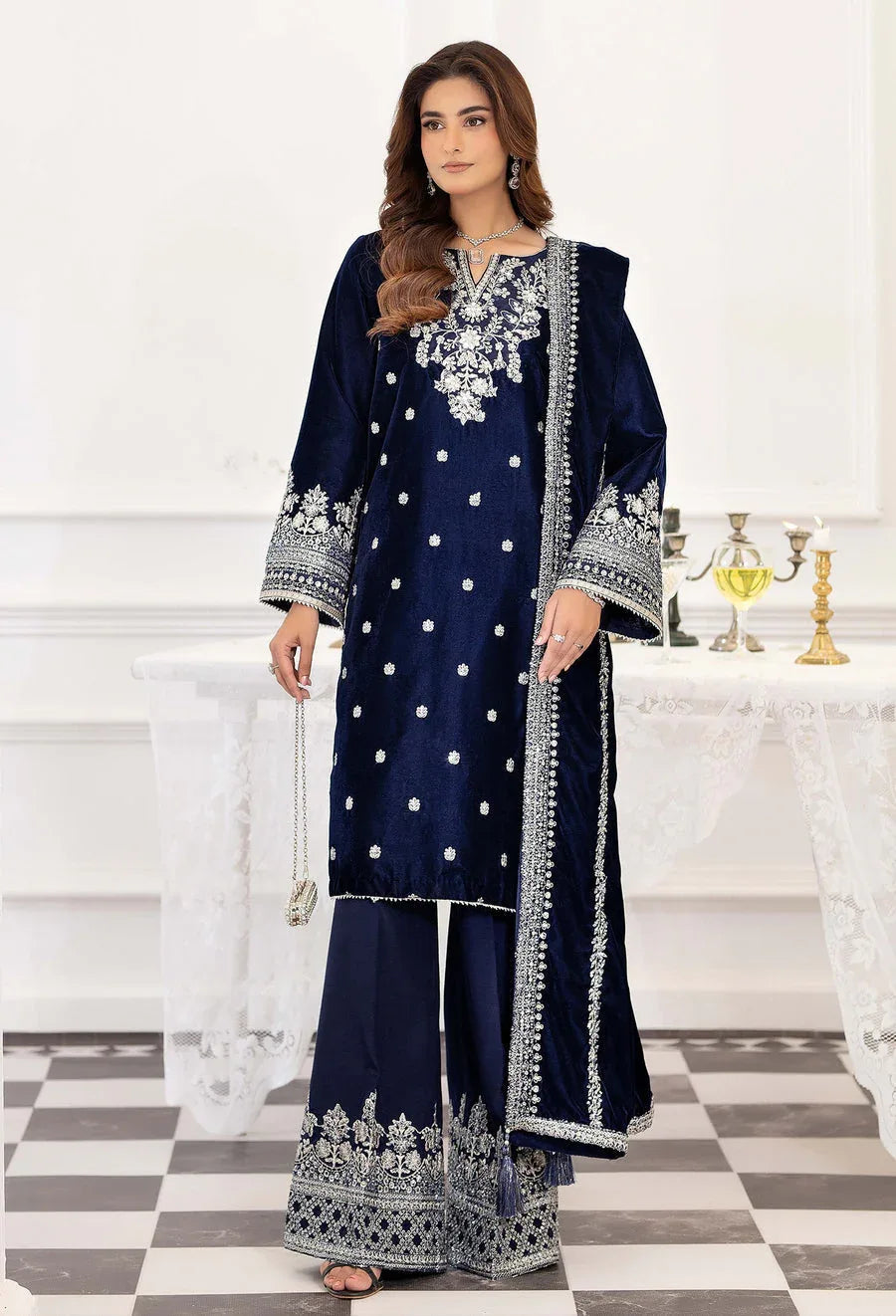Adans Libas | Velvet 25 | VELVET 7787 - Rang-e-Khaas