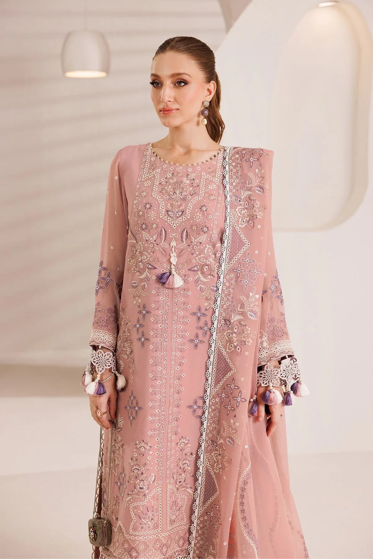 Alizeh | Dhaagay 25 | AF-DHG-5032-Aabia - Rang-e-Khaas