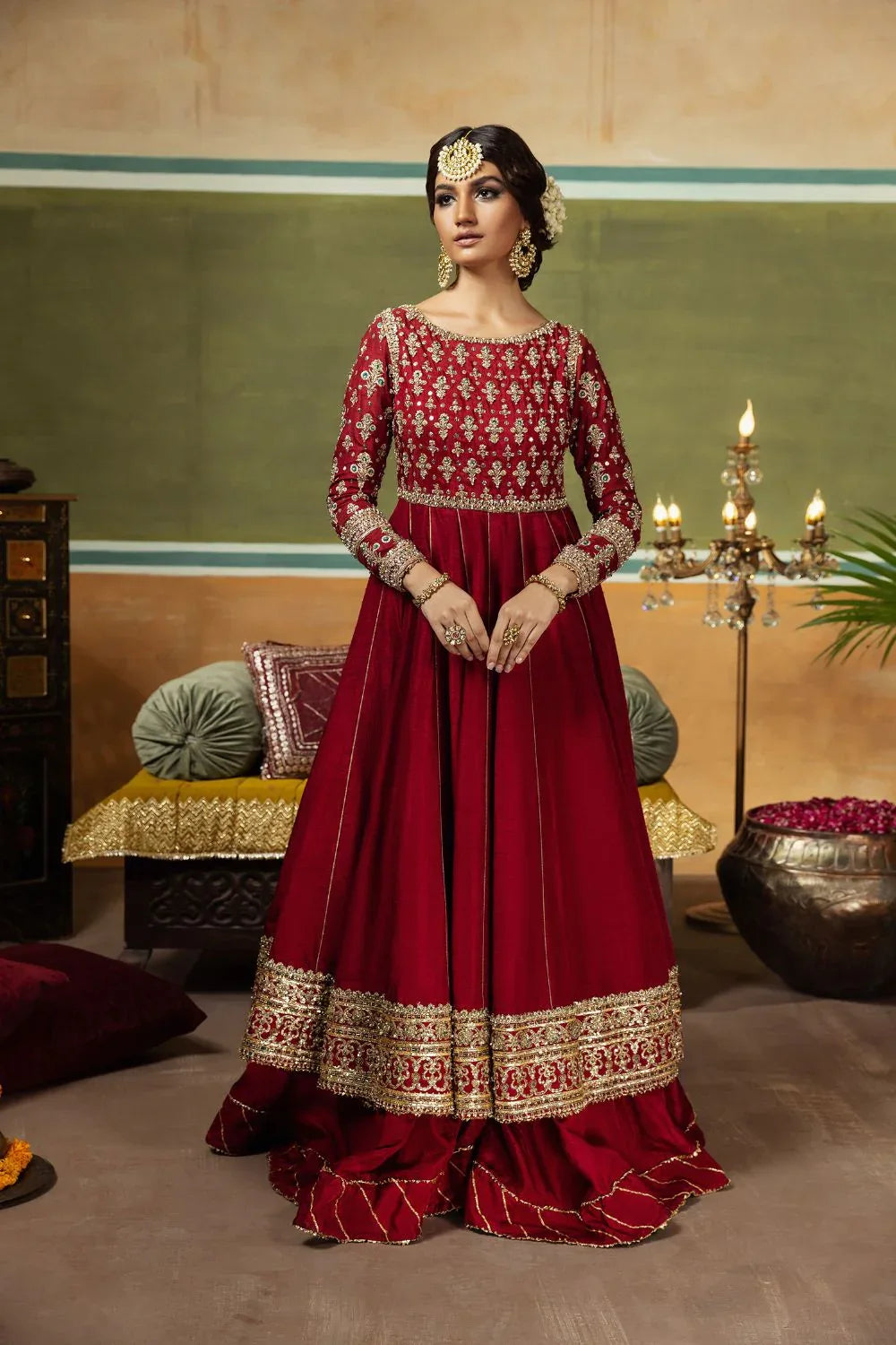 Erum Khan | Begham Jaan Bridal Formals | BULBUL - Rang-e-Khaas