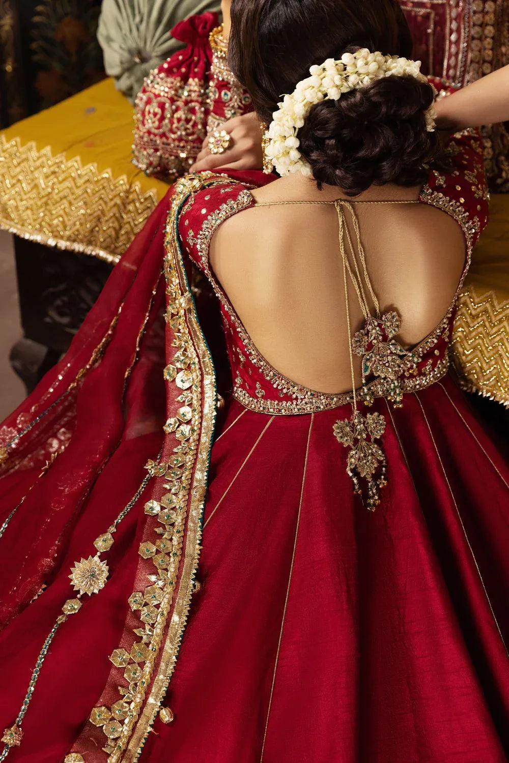 Erum Khan | Begham Jaan Bridal Formals | BULBUL - Rang-e-Khaas