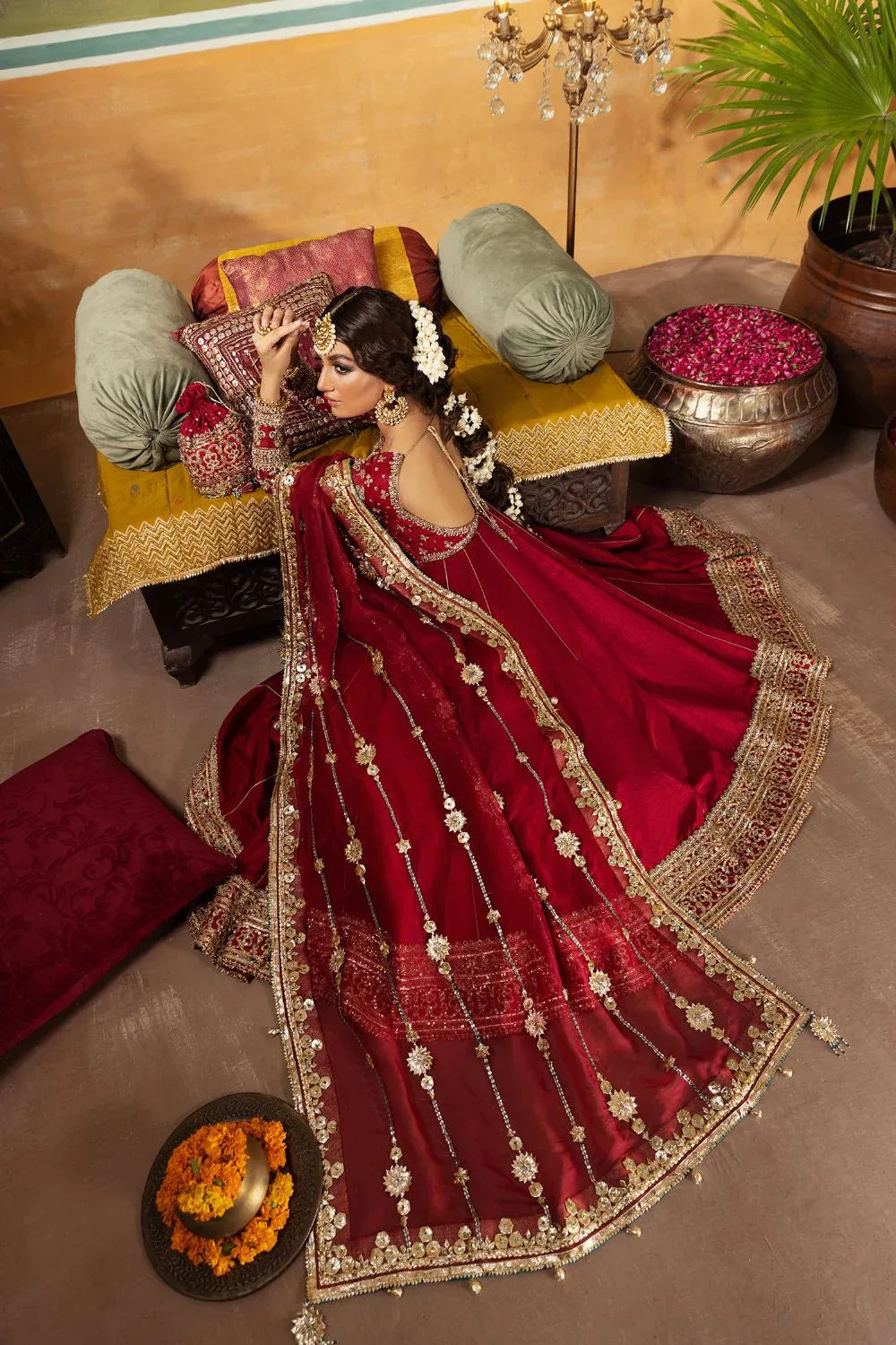 Erum Khan | Begham Jaan Bridal Formals | BULBUL - Rang-e-Khaas