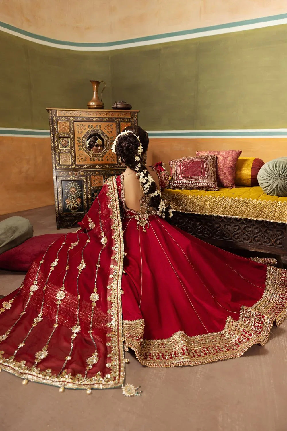 Erum Khan | Begham Jaan Bridal Formals | BULBUL - Rang-e-Khaas