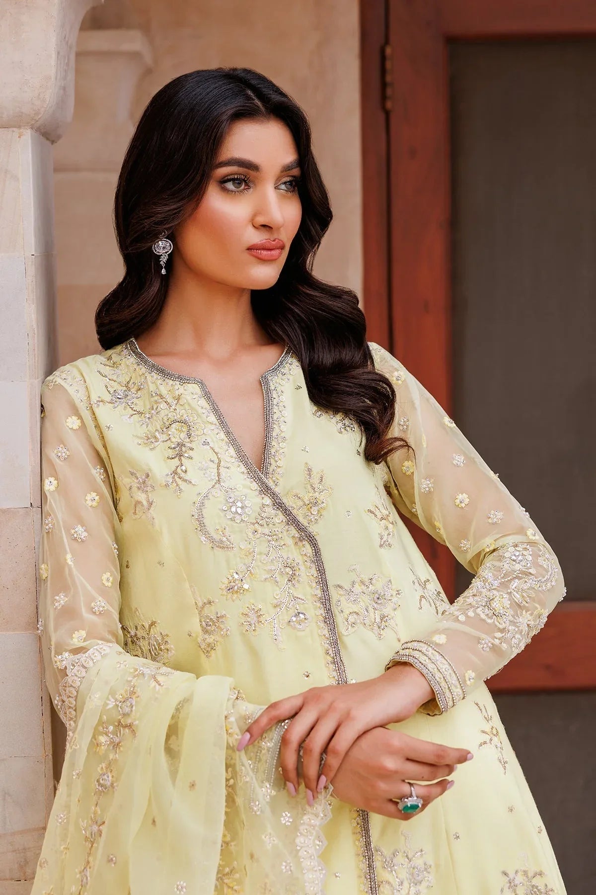Mina Kashif | Shahbano Luxury Pret 24 | Abira - Rang-e-Khaas