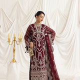 Alizeh | Formals Collection | Clara C (MAROON)