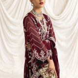 Alizeh | Formals Collection | Clara C (MAROON)