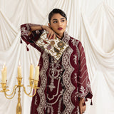 Alizeh | Formals Collection | Clara C (MAROON)
