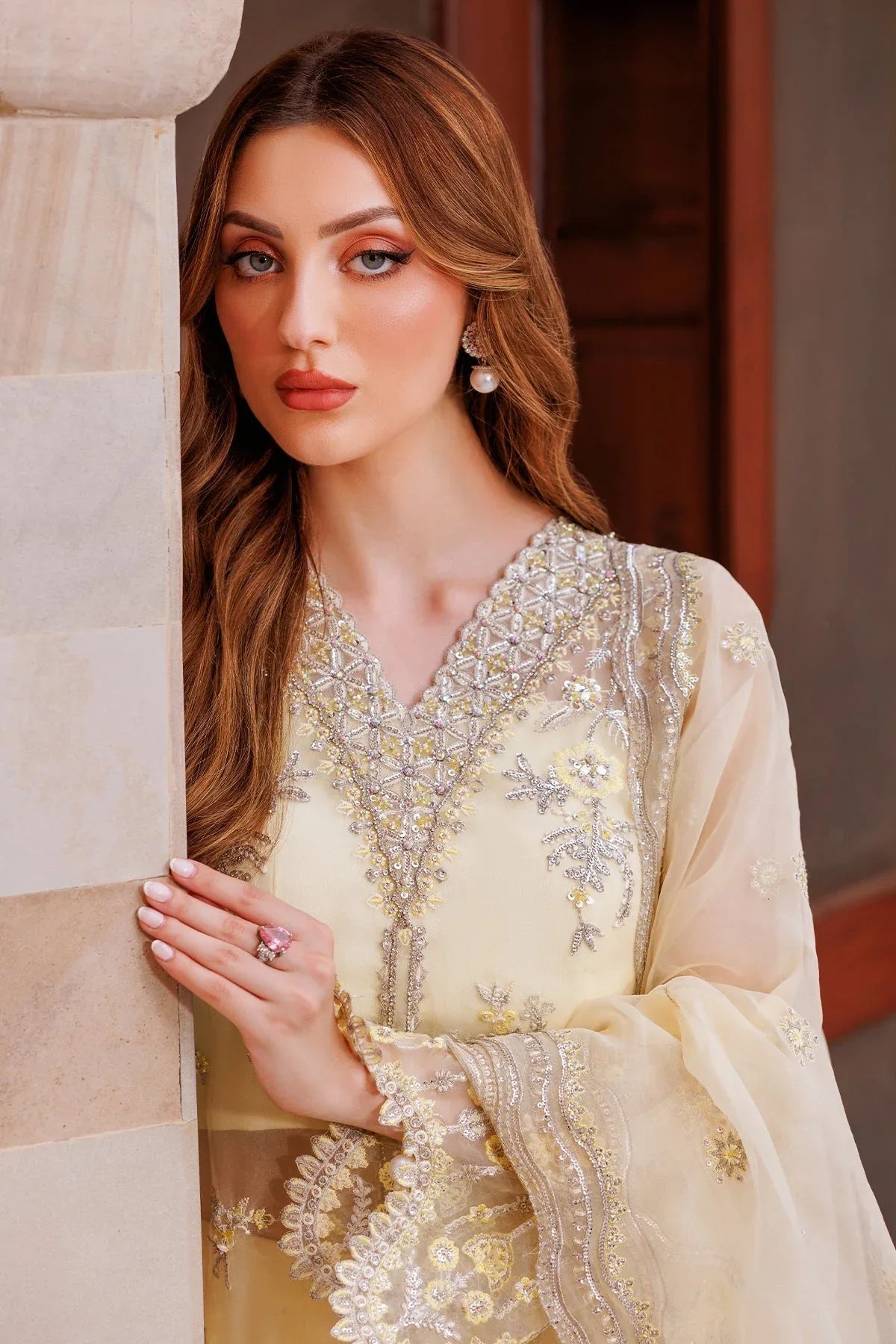 Mina Kashif | Shahbano Luxury Pret 24 | Reem - Rang-e-Khaas