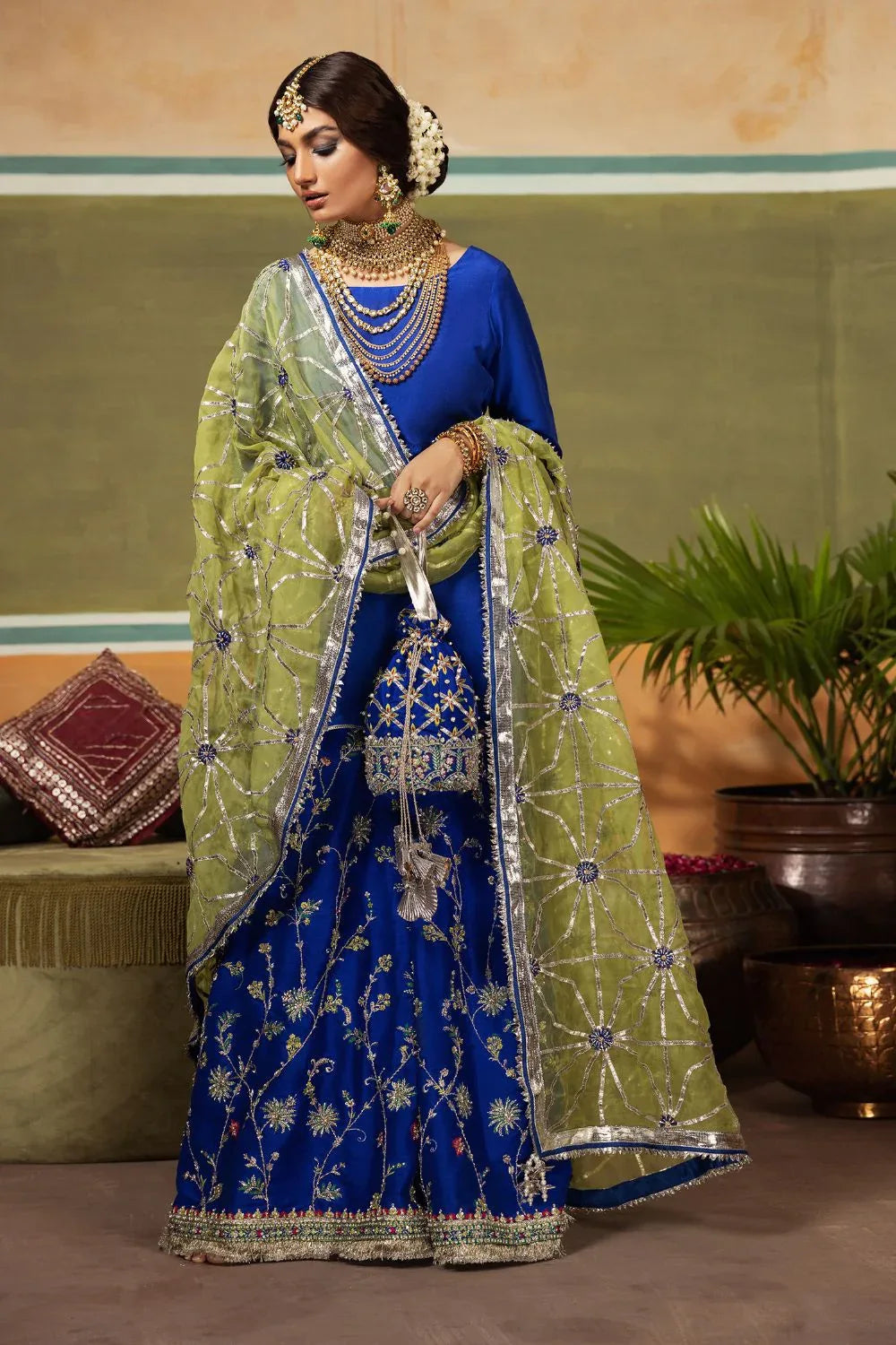 Erum Khan | Begham Jaan Bridal Formals | GULMOHAR - Rang-e-Khaas
