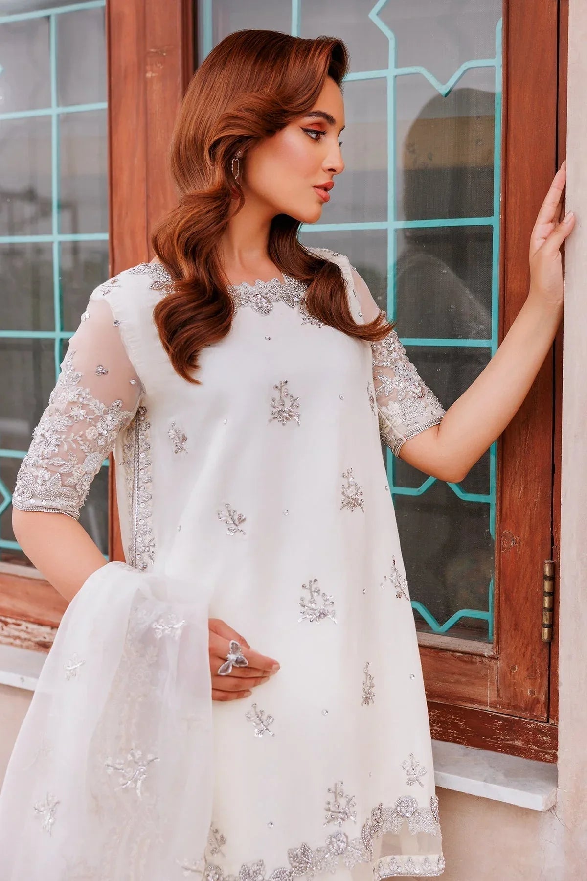 Mina Kashif | Shahbano Luxury Pret 24 | Izea - Rang-e-Khaas