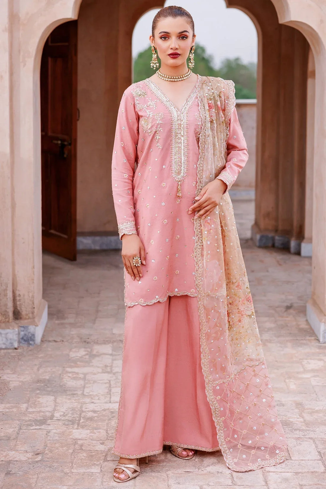 Mina Kashif | Shahbano Luxury Pret 24 | Amber - Rang-e-Khaas