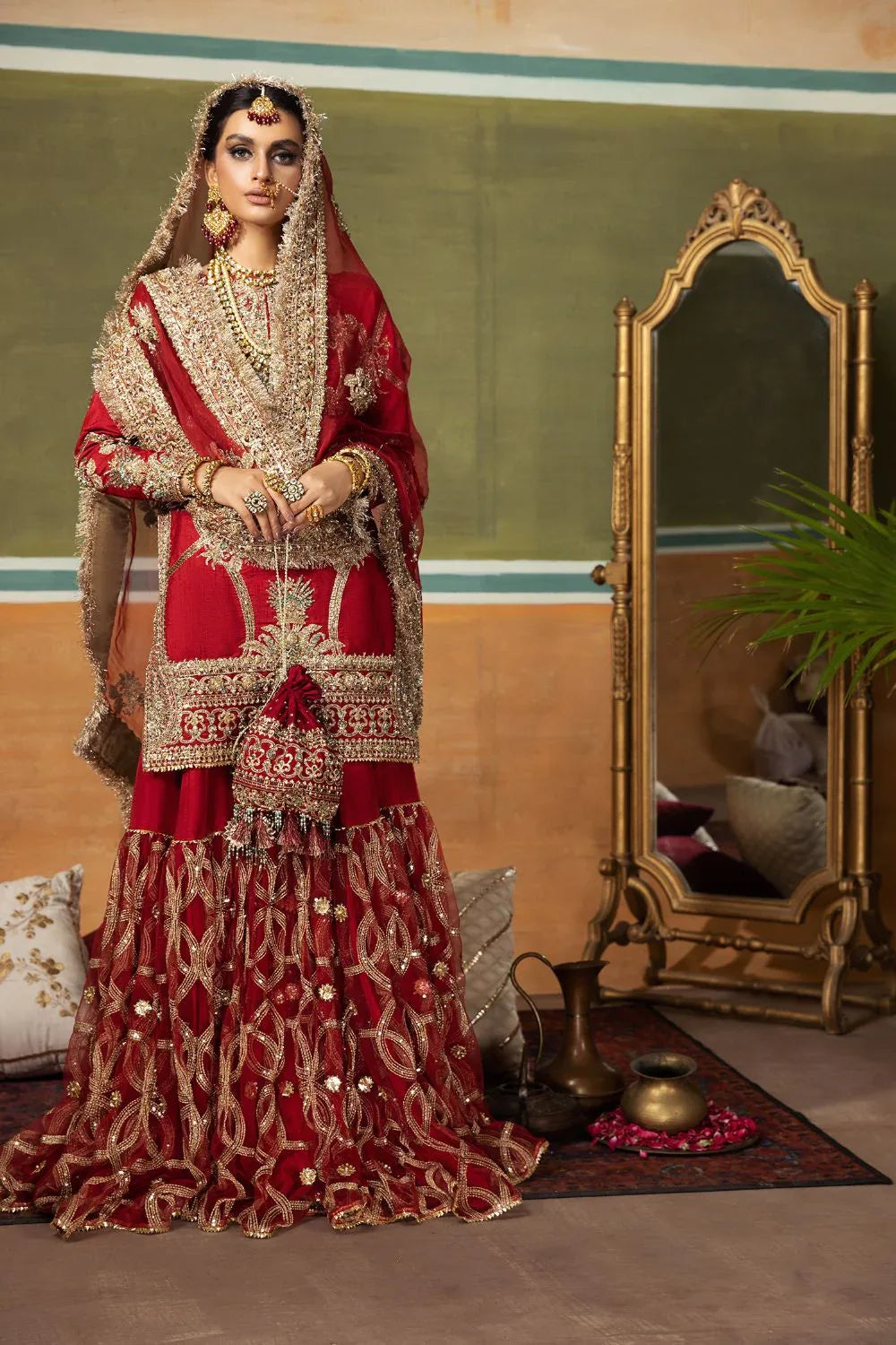 Erum Khan | Begham Jaan Bridal Formals | AMAR - Rang-e-Khaas