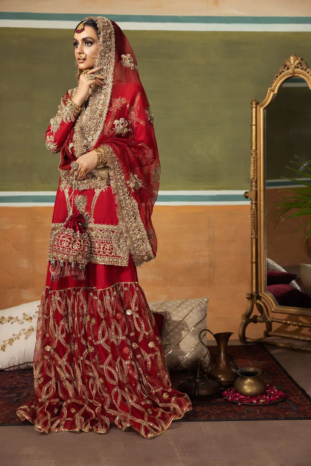 Erum Khan | Begham Jaan Bridal Formals | AMAR - Rang-e-Khaas