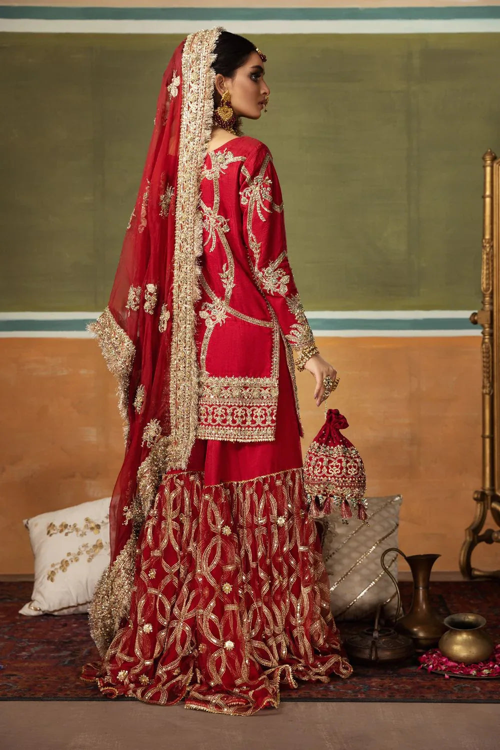 Erum Khan | Begham Jaan Bridal Formals | AMAR - Rang-e-Khaas