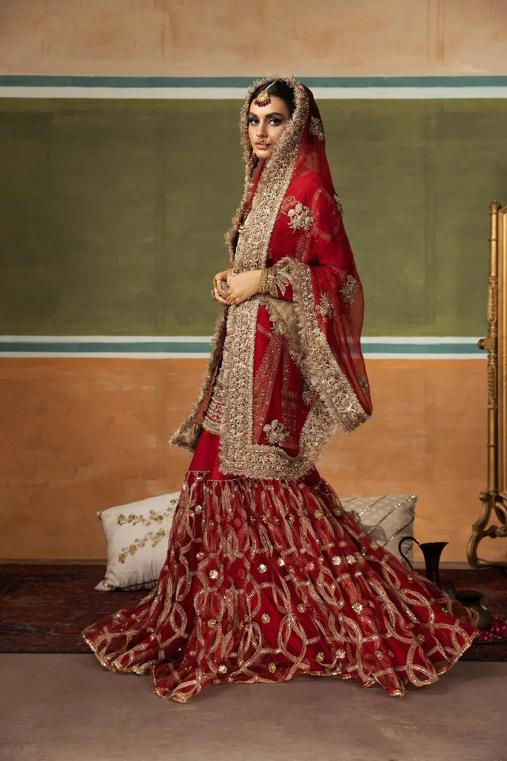 Erum Khan | Begham Jaan Bridal Formals | AMAR - Rang-e-Khaas