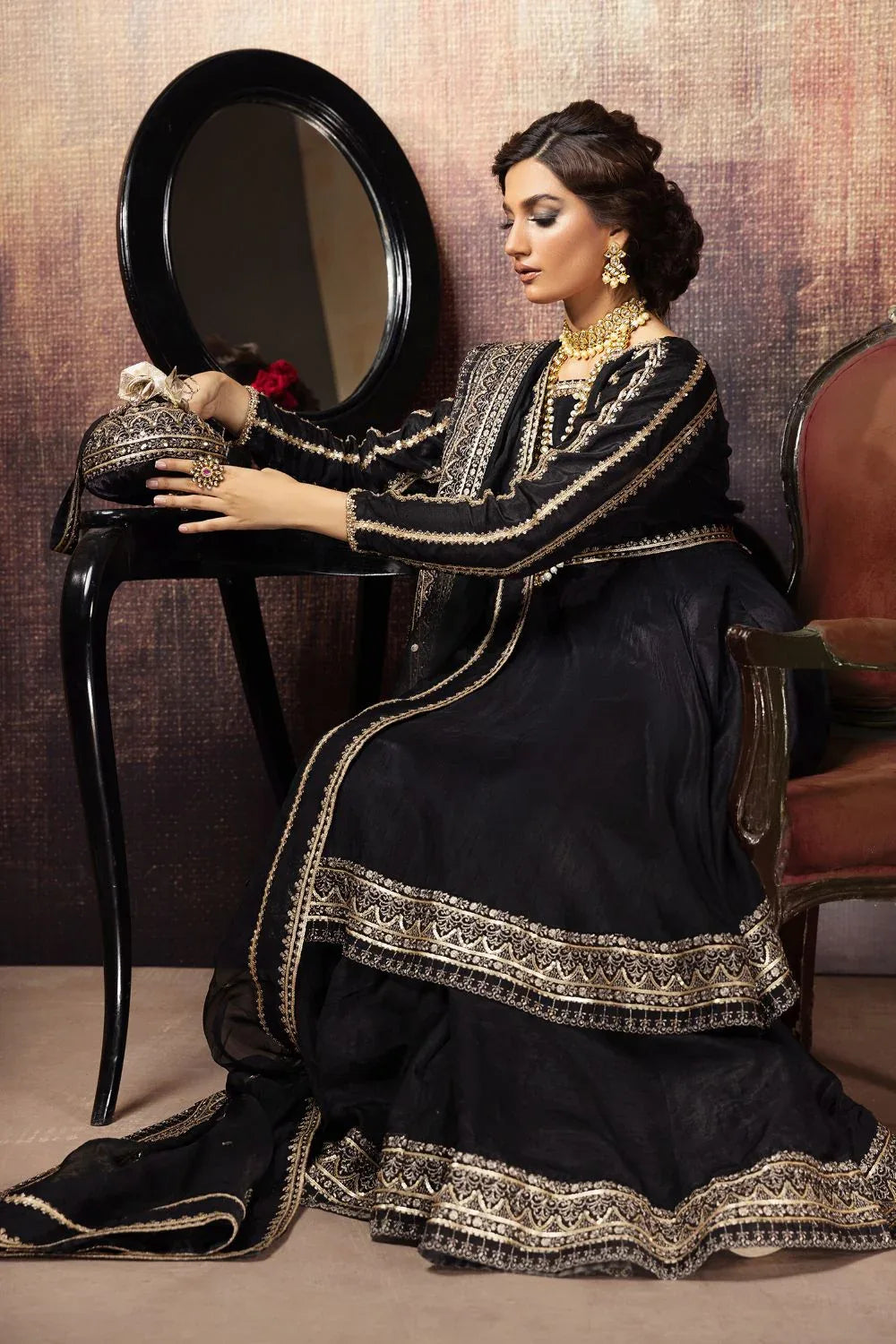 Erum Khan | Begham Jaan Bridal Formals | SHAHNAZ - Rang-e-Khaas