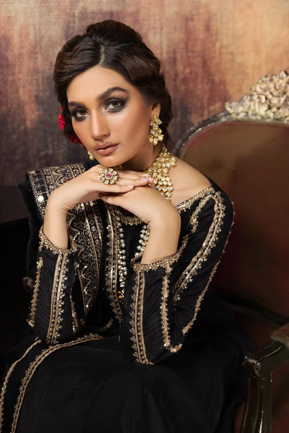 Erum Khan | Begham Jaan Bridal Formals | SHAHNAZ - Rang-e-Khaas