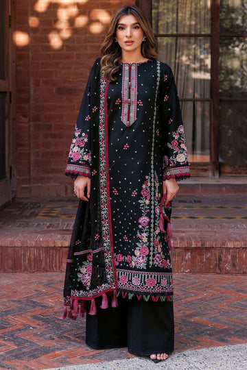 Farasha | Summer Weaves Embroidered Lawn | Ornate Noir - Rang-e-Khaas