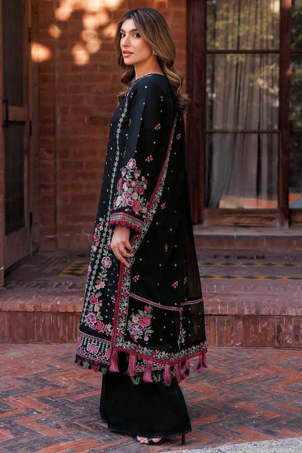 Farasha | Summer Weaves Embroidered Lawn | Ornate Noir - Rang-e-Khaas