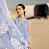 Noor By Saadia Asad | Eid Handwork Laserkari Lawn 24 | D4