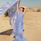 Noor By Saadia Asad | Eid Handwork Laserkari Lawn 24 | D4