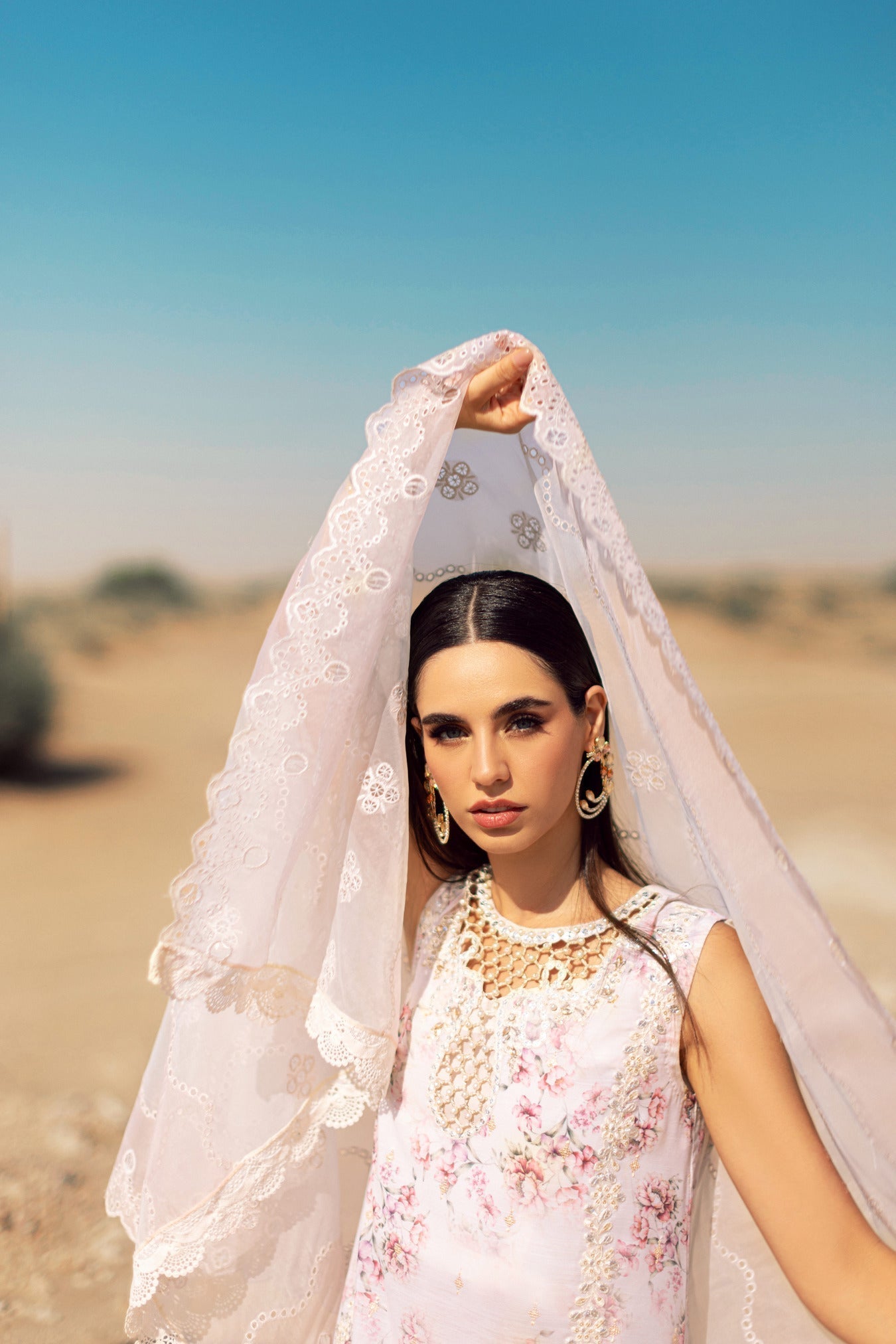 Noor By Saadia Asad | Eid Handwork Laserkari Lawn 24 | D5