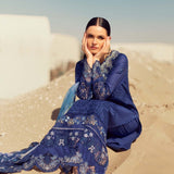 Noor By Saadia Asad | Eid Handwork Laserkari Lawn 24 | D12