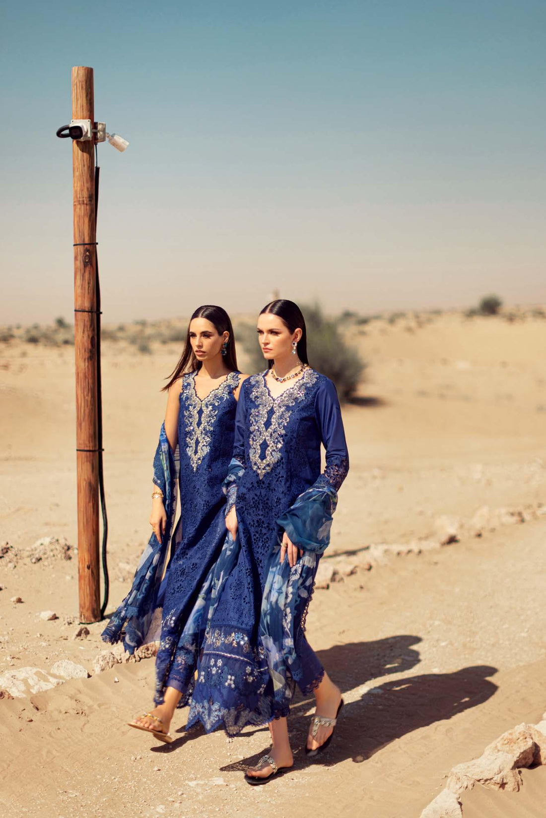 Noor By Saadia Asad | Eid Handwork Laserkari Lawn 24 | D12 - Rang-e-Khaas