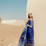 Noor By Saadia Asad | Eid Handwork Laserkari Lawn 24 | D12