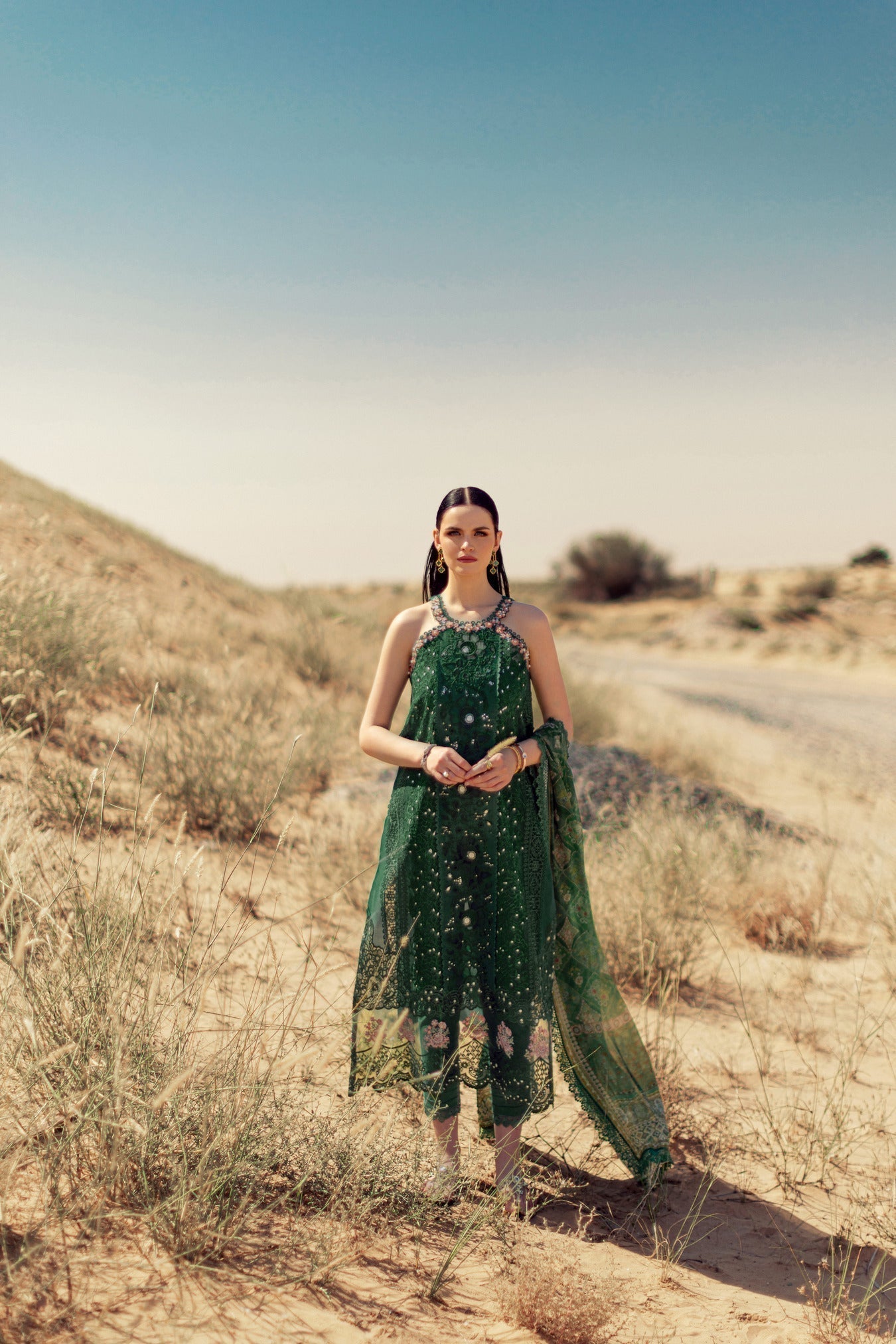 Noor By Saadia Asad | Eid Handwork Laserkari Lawn 24 | D8