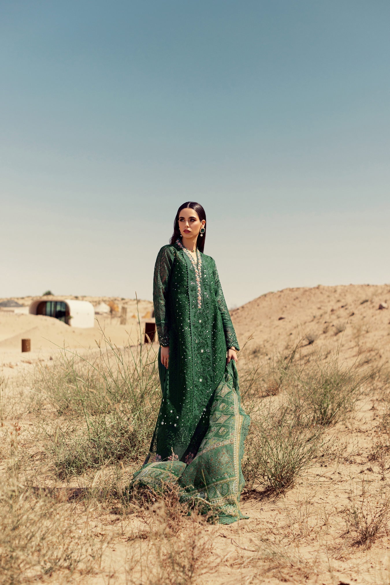 Noor By Saadia Asad | Eid Handwork Laserkari Lawn 24 | D8