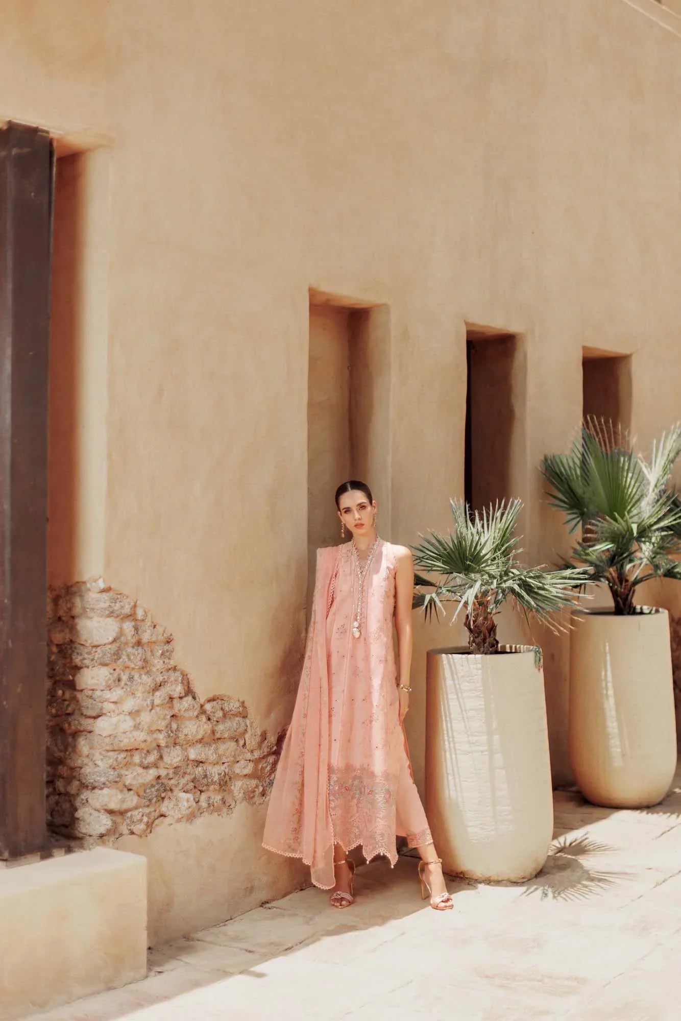 Noor By Saadia Asad | Eid Handwork Laserkari Lawn 24 | D10 - Rang-e-Khaas