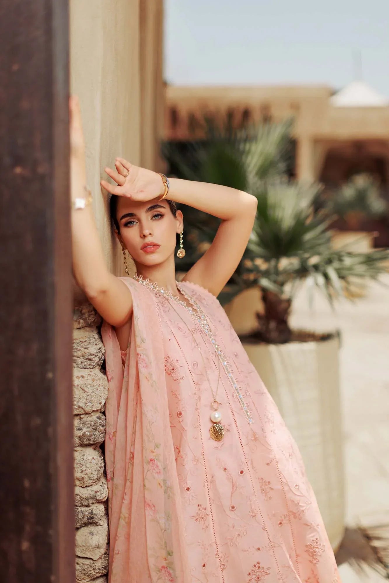 Noor By Saadia Asad | Eid Handwork Laserkari Lawn 24 | D10 - Rang-e-Khaas