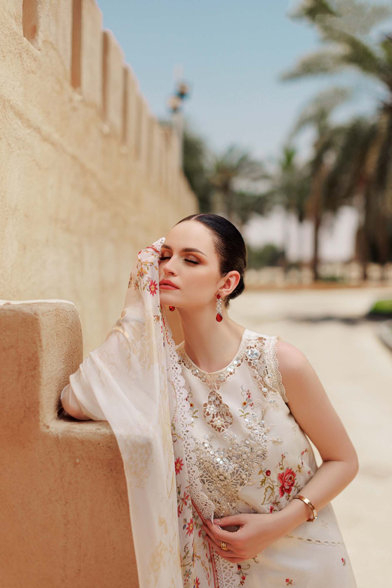 Noor By Saadia Asad | Eid Handwork Laserkari Lawn 24 | D9