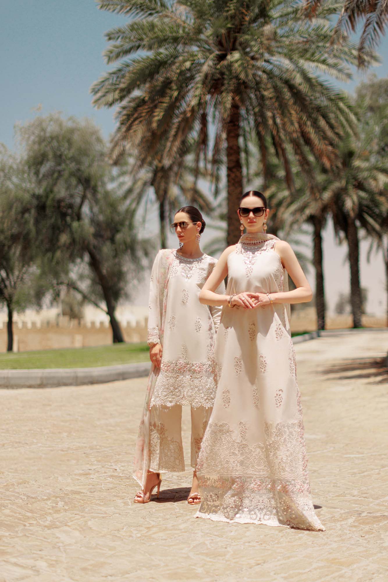 Noor By Saadia Asad | Eid Handwork Laserkari Lawn 24 | D2 - Rang-e-Khaas