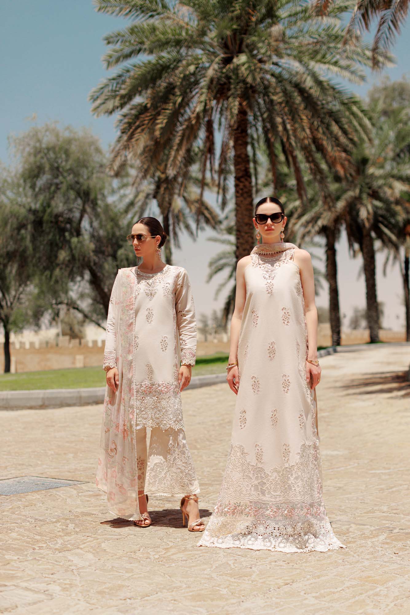 Noor By Saadia Asad | Eid Handwork Laserkari Lawn 24 | D2 - Rang-e-Khaas